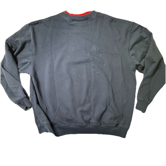 Vintage 90's Chocolate Hound Embroidered Double Collar Sweatshirt Size Large VTG - Picture 4 of 8